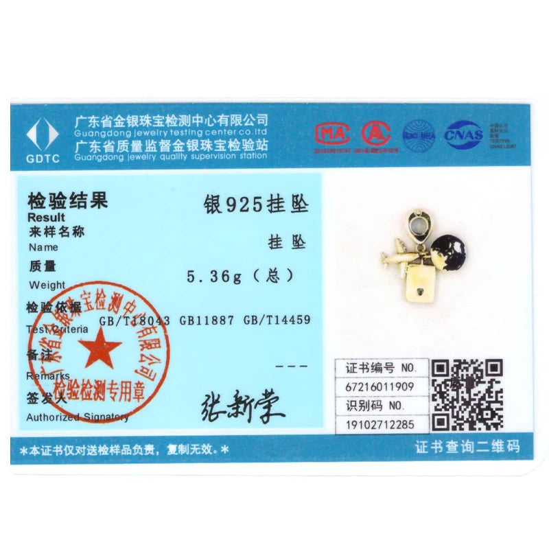 Blue Series 925 Sterling Silver Charms | Butterfly, Earth & Ocean Beads Pendants Fit Original Bracelet DIY Jewelry