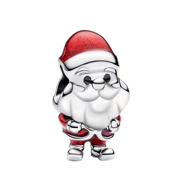 New 925 Sterling Silver Christmas Tree Snowflake Deer Sweater Charm | Fit Original Bracelet DIY Women Jewelry Gift