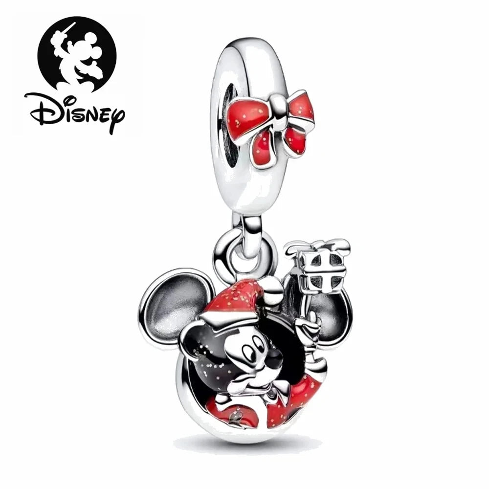 S925 Sterling Silver Disney Spider-Man Charm Bead | Fit Original Pandora Bracelet Women’s Birthday Jewelry Gift