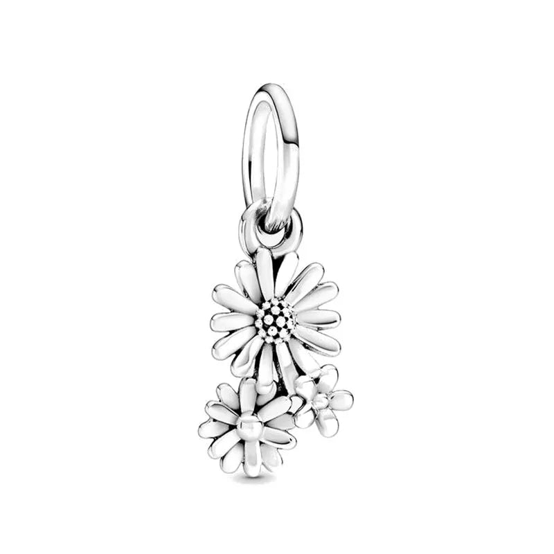 Hot New S925 Sterling Silver Butterfly Clover Shoes Charm Bead | Original Bracelet DIY Dangle Jewelry Gift for Women