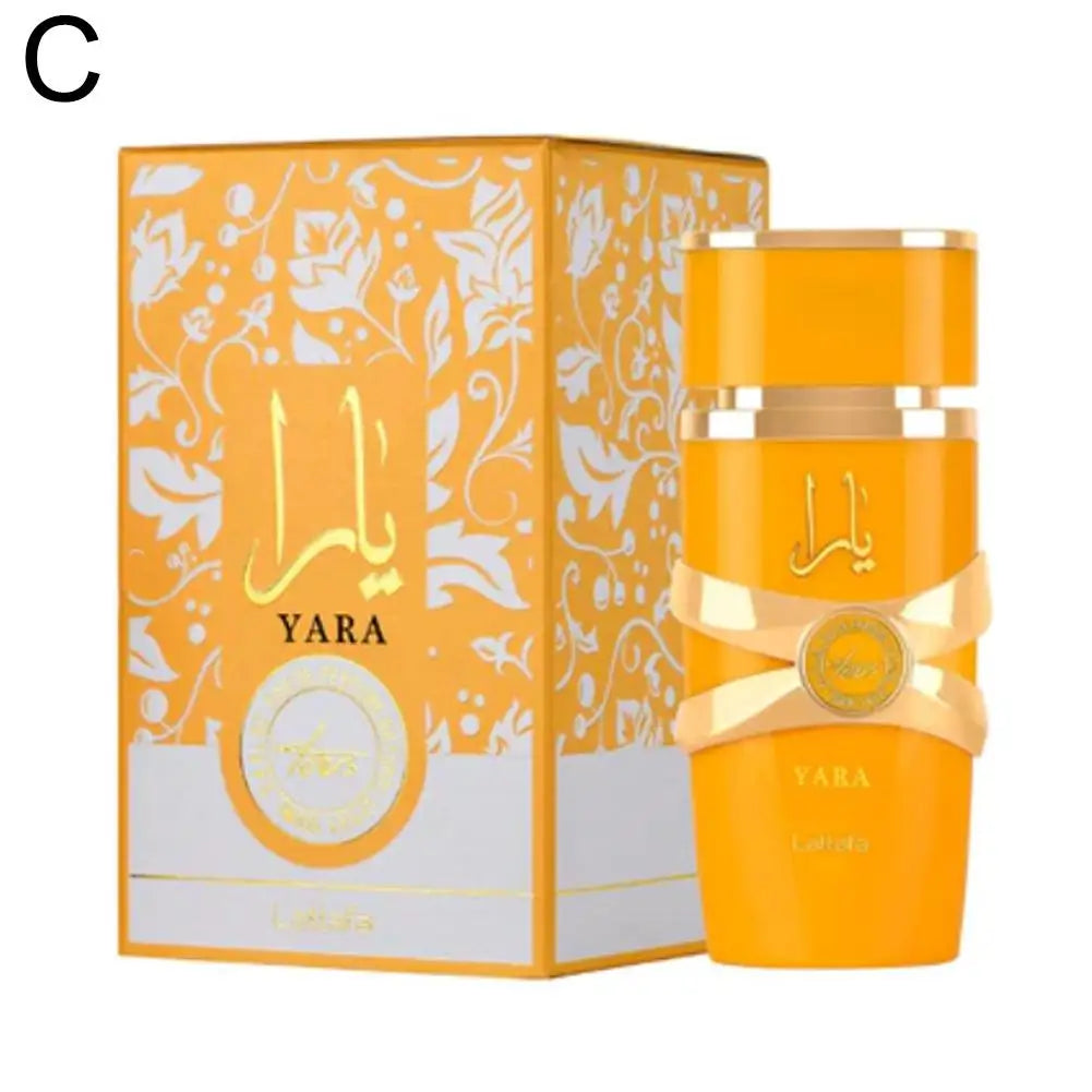 Lattafa Yara Eau De Parfum 100ml for Women – Long-Lasting Arabian Perfume | High Quality Sweet Floral Scent | Sexy Pheromone Fragrance