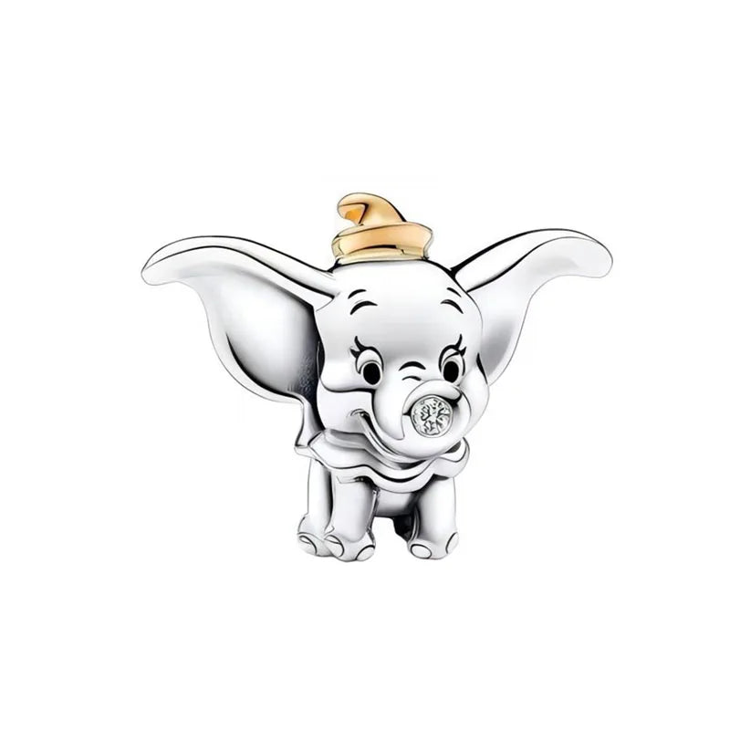 New 925 Silver Elephant, Bear, Angel & Dog Beads | Pendant for European Original Bracelets DIY Exquisite Jewelry
