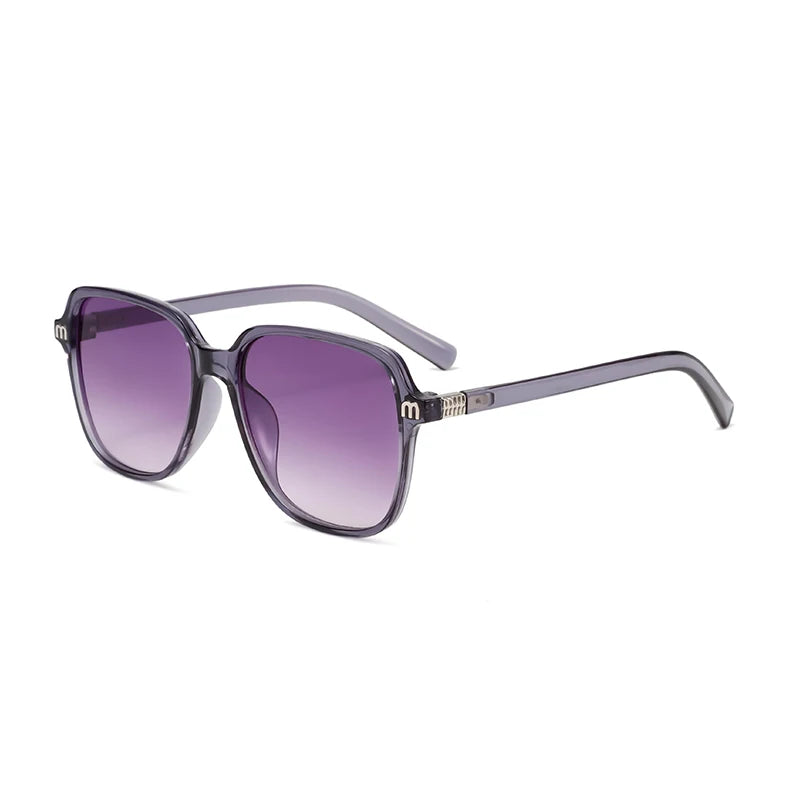 NEW Brand Sunglasses – Women’s Square Classic Large Frame & Men’s Rectangular Retro Sun Glasses | Letter Design UV400