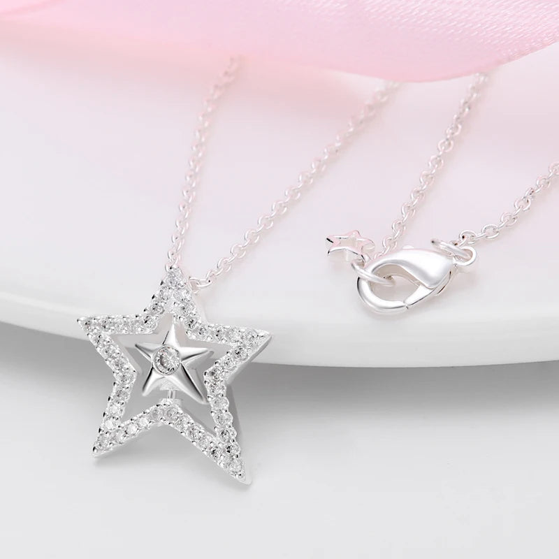 925 Sterling Silver Heart-Shaped Pearl Pendant Necklace | Elegant Women’s Jewelry Birthday Gift