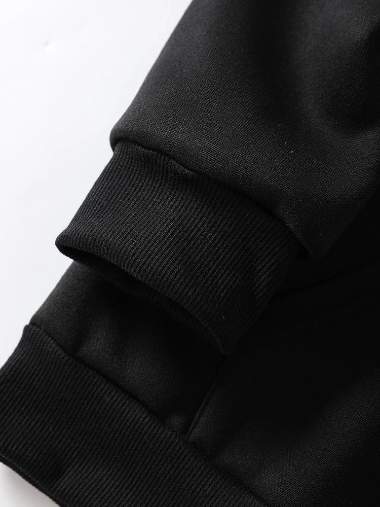 Women’s Solid Zipper Hoodie | Warm Fleece Hooded Sweatshirt | Autumn Casual Streetwear with Pockets