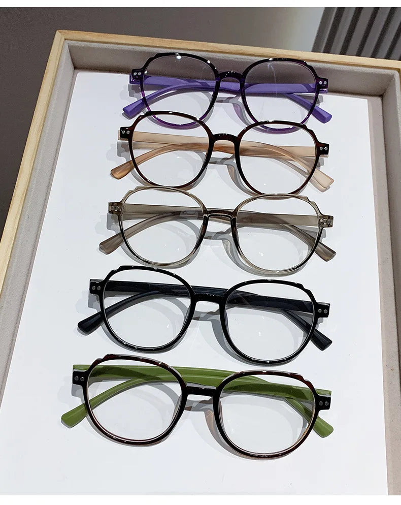 2025 New Ultra Light Anti Blue Light Reading Glasses – Women Fashionable Green Presbyopia Eyeglasses for Men | +1.0 to +2.5