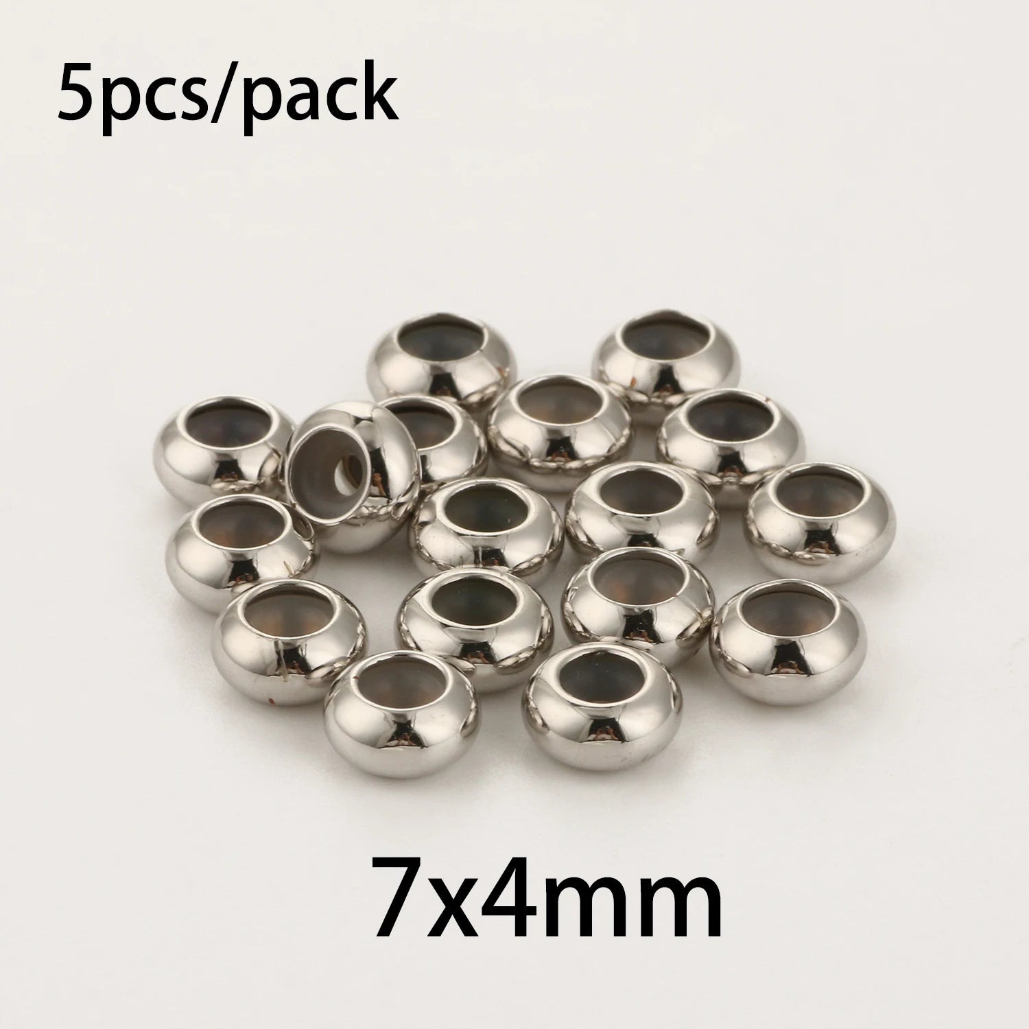 Silicone Spacer Stopper Clip Beads | Murano Crystal Charms | Fit Original Pandora Bracelet & Necklace | DIY Jewelry Making