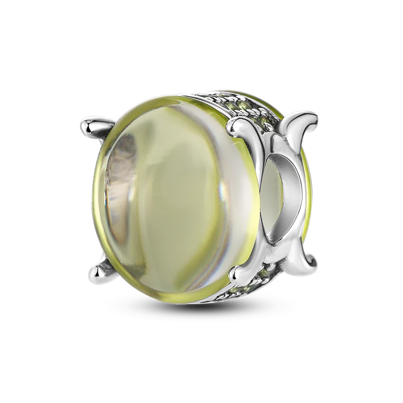 925 Sterling Silver Colorful Charms – Rose, Crown, Rainbow & Heart Dangle Beads Fit Pandora Bracelet & Necklace