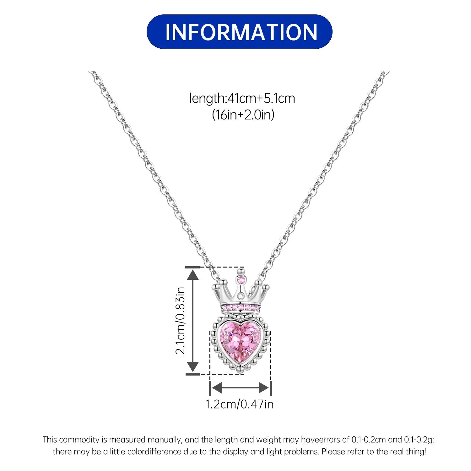 925 Sterling Silver Purple Infinite Love Heart Planet Necklace | Elegant Women’s Fashion Jewelry Birthday Gift