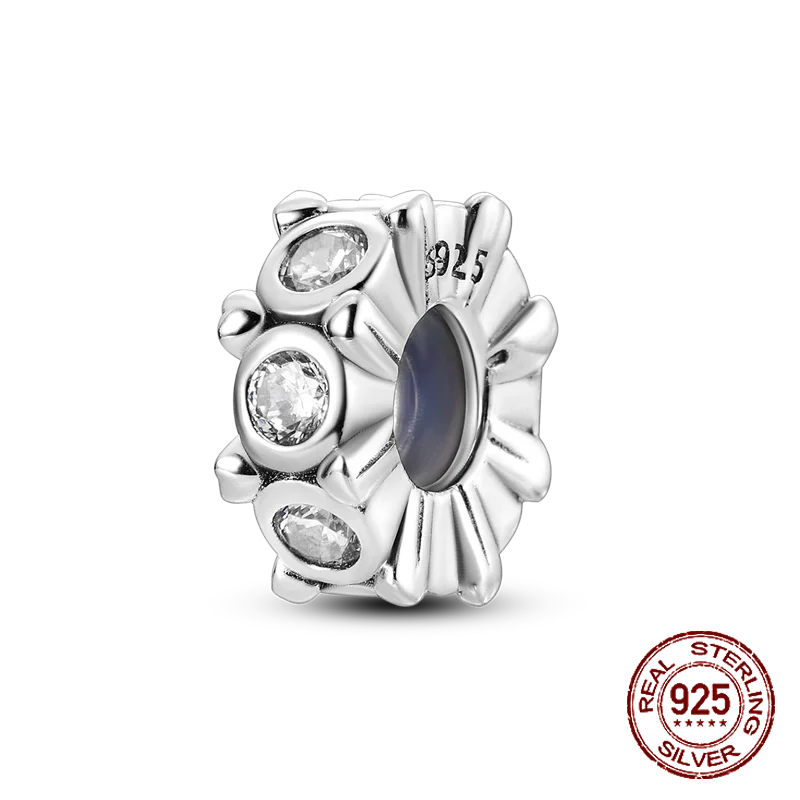 925 Sterling Silver Number & Puppy Family Beads Pendant | Fit 4mm Hole Bracelets