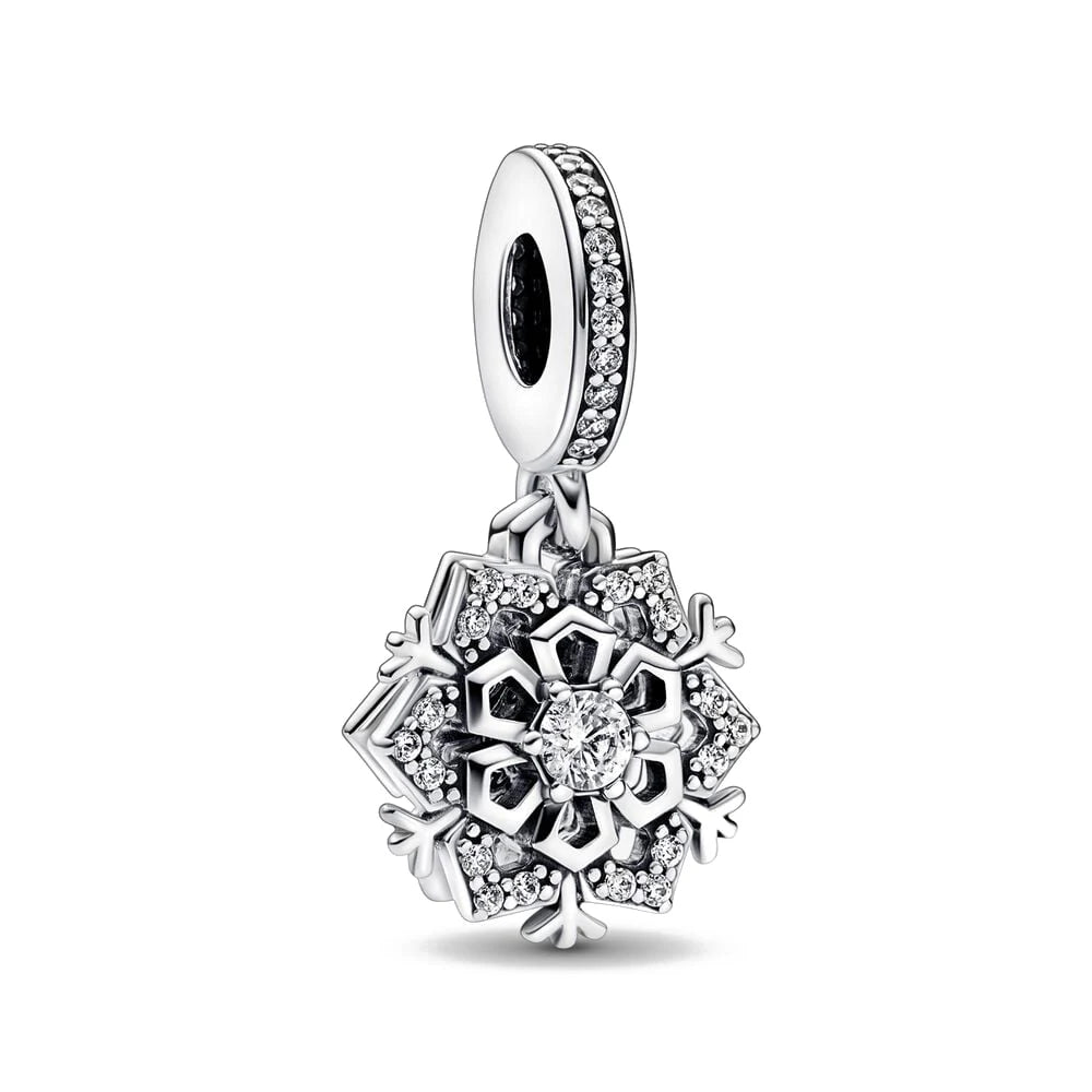 New 925 Sterling Silver Christmas Tree Snowflake Deer Sweater Charm | Fit Original Bracelet DIY Women Jewelry Gift