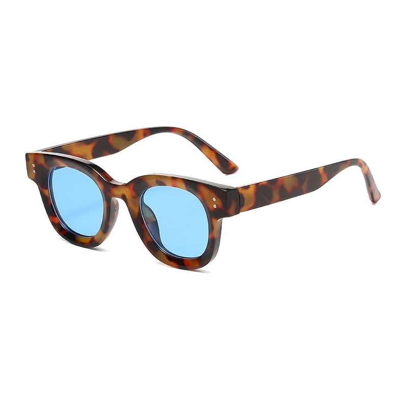 New Fashion Classic Retro Oval Frame Sunglasses 2024 – Ocean Film Small Frame Street Photo Sun Glasses for Women