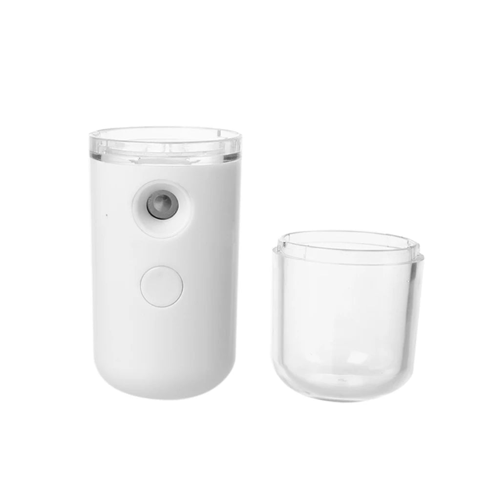 Mini Nano Mister 30ml Cool Mist Facial Steamer | Portable Hydrating Sprayer for Skin Care & Makeup