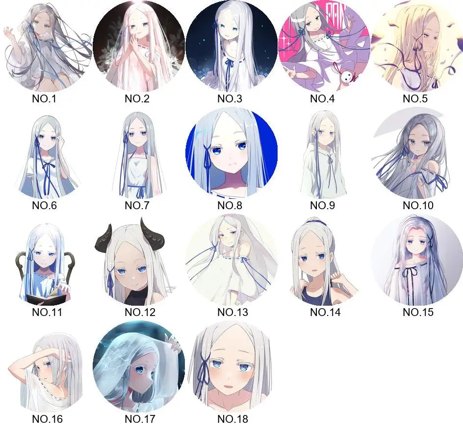 Re:Zero Anime Character Soft Button Badge – Fashion Tinplate Brooch Pin Trinket for Bags & Clothes