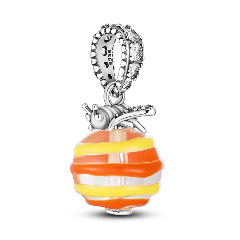 925 Sterling Silver Bee Series Charms | Fit Original Pandora Bracelet – DIY Women’s Jewelry Beads Hot Sale