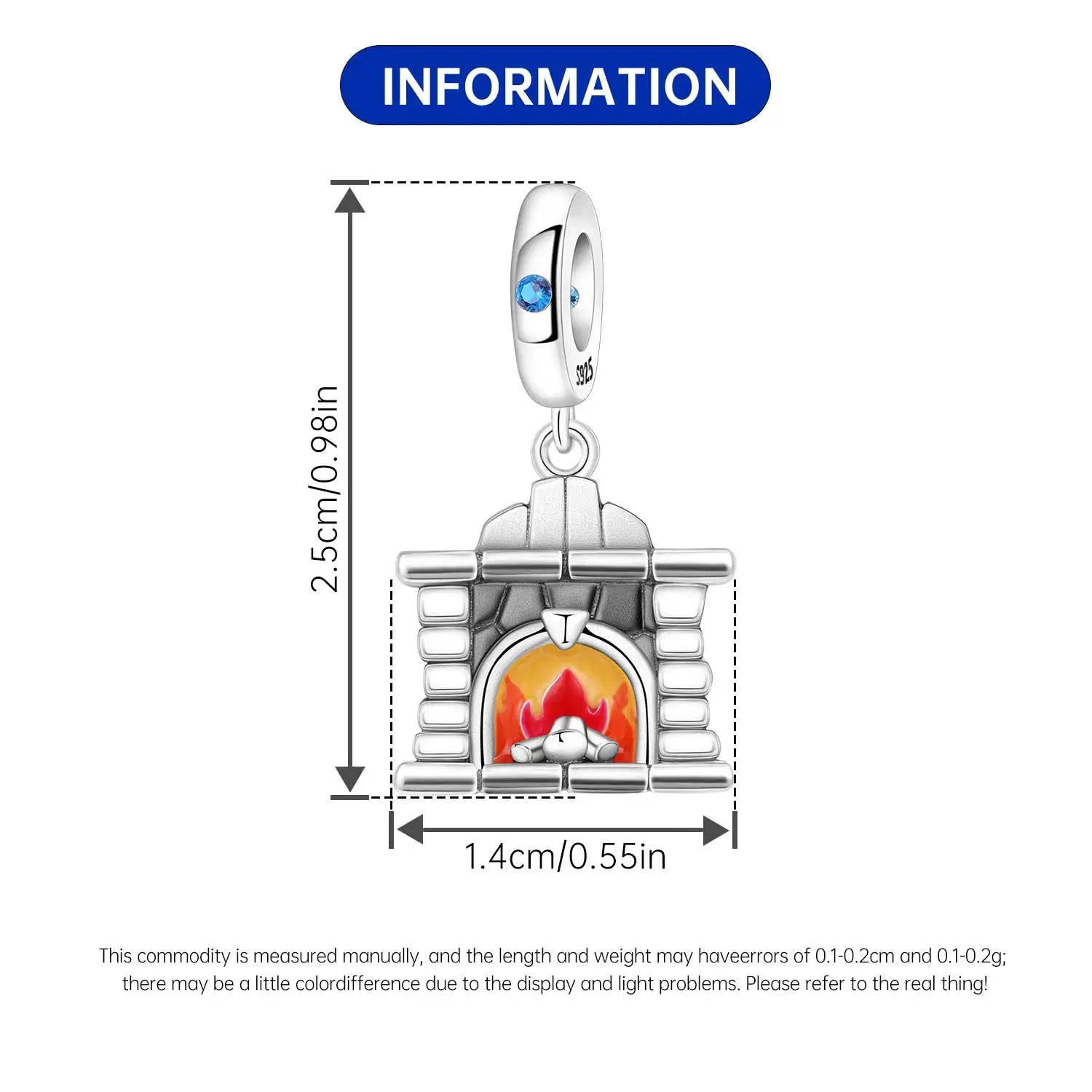 925 Sterling Silver Mother Daughter Love Embrace Pendant Charm | Heart Shaped Bracelet Bead DIY Fine Jewelry Gift