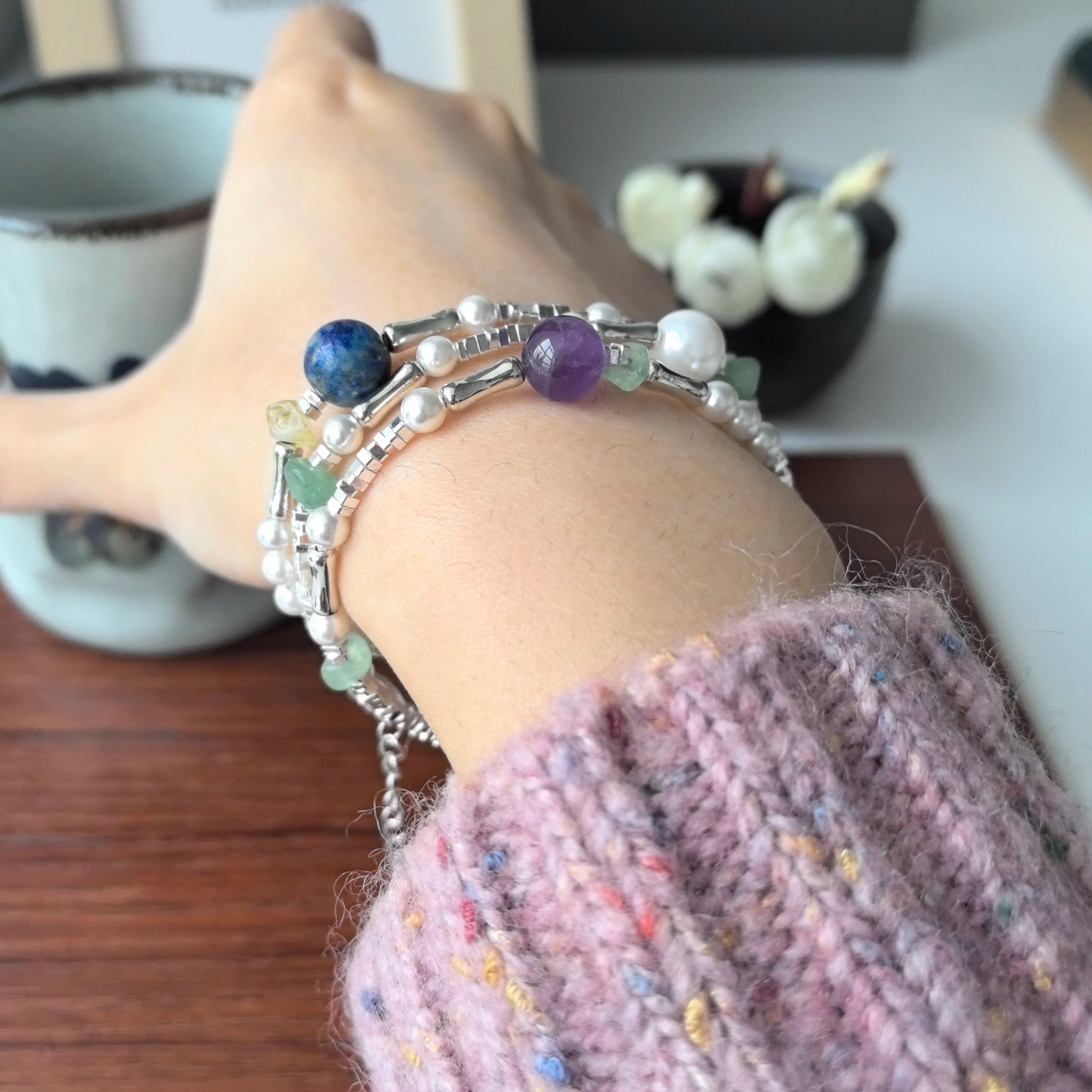 925 Sterling Silver Green Leaf Bracelet | Elegant Nature-Inspired Bangle for Women Girls Fashion Jewelry Gift