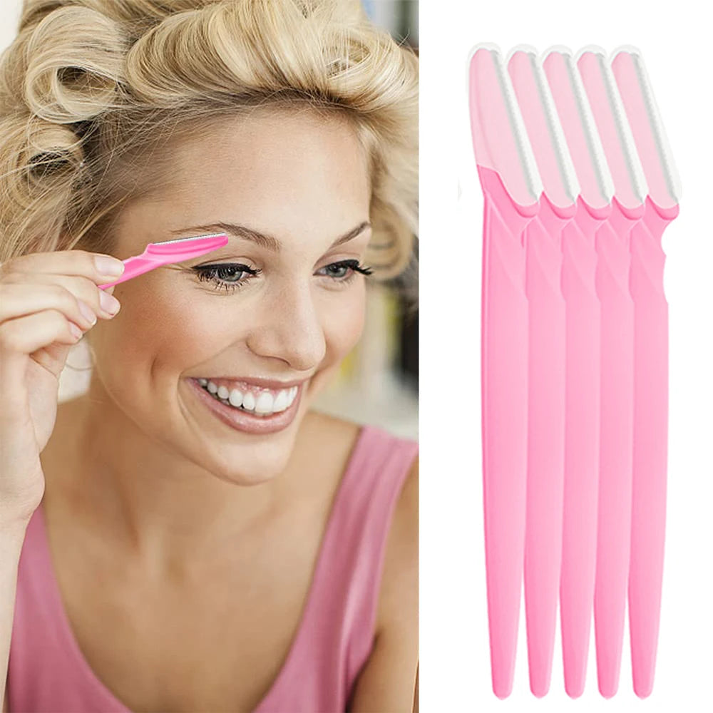 Razor Set for Eyebrow & Face | Multipurpose Dermaplaning Tool for Men & Women