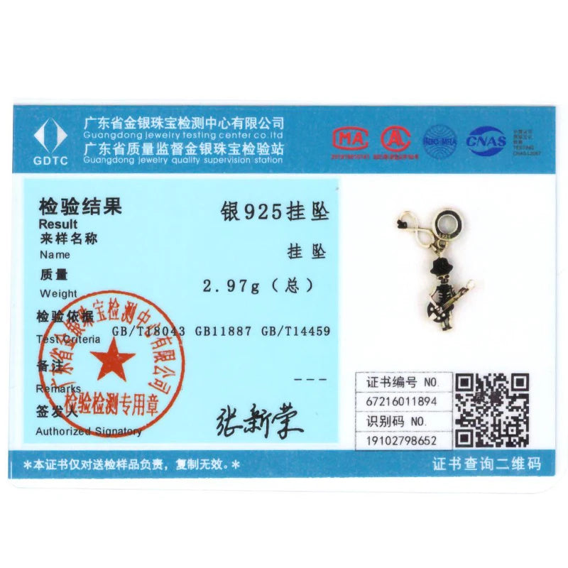 925 Sterling Silver Halloween Series Charms | Pumpkin, Witch, Skull & Candy Beads Fit Original Bracelet DIY Jewelry