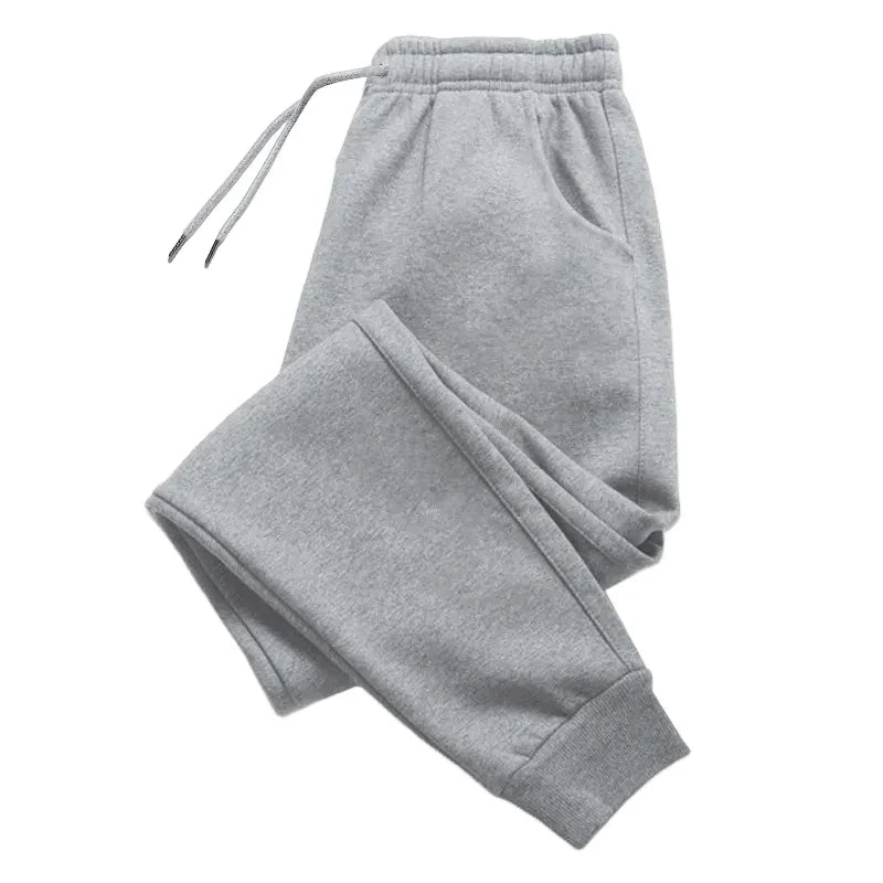 Unisex Casual Long Pants – Women & Men Loose Drawstring Sweatpants for Outdoor Fitness & Daily Wear