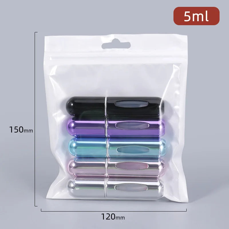 5ml Perfume Refillable Bottle | Portable Mini Atomizer Spray | Travel Refillable Fragrance Pump Container