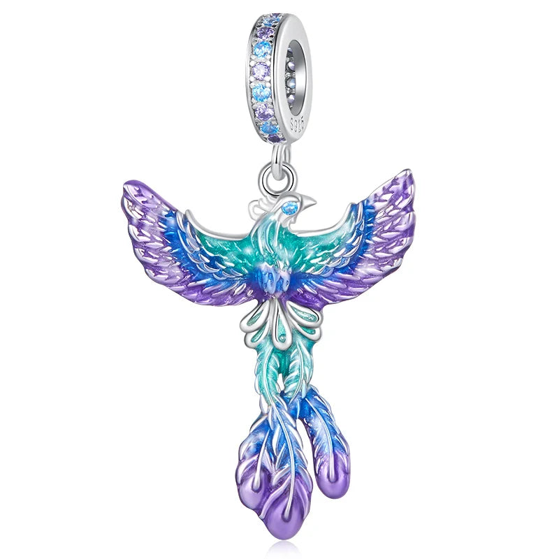 WOSTU 925 Sterling Silver Mixed Charms | Pet, Camera, Bee, Coffee & Ladybug Beads – Fit Original Pandora DIY Bracelet Jewelry