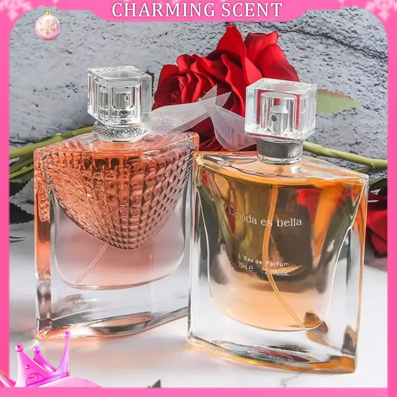 75ML Original Women’s Perfume – True Love Rose Fragrance | Long-Lasting Fresh Romantic Perfume