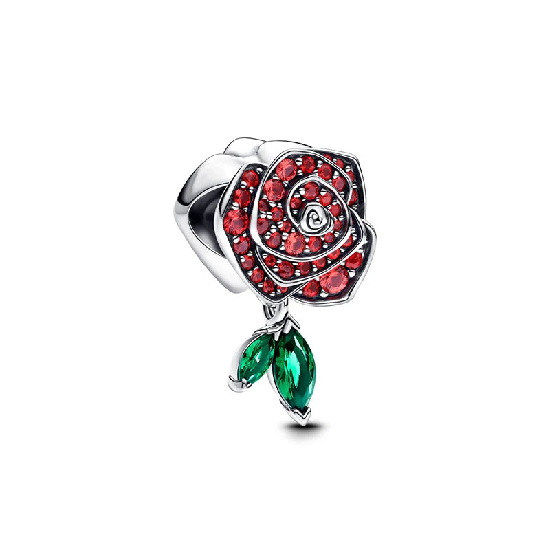 2025 Silver Plated Pendant Charm Bead | Fits Pandora Bracelet & Necklace Women’s DIY Jewelry Gift