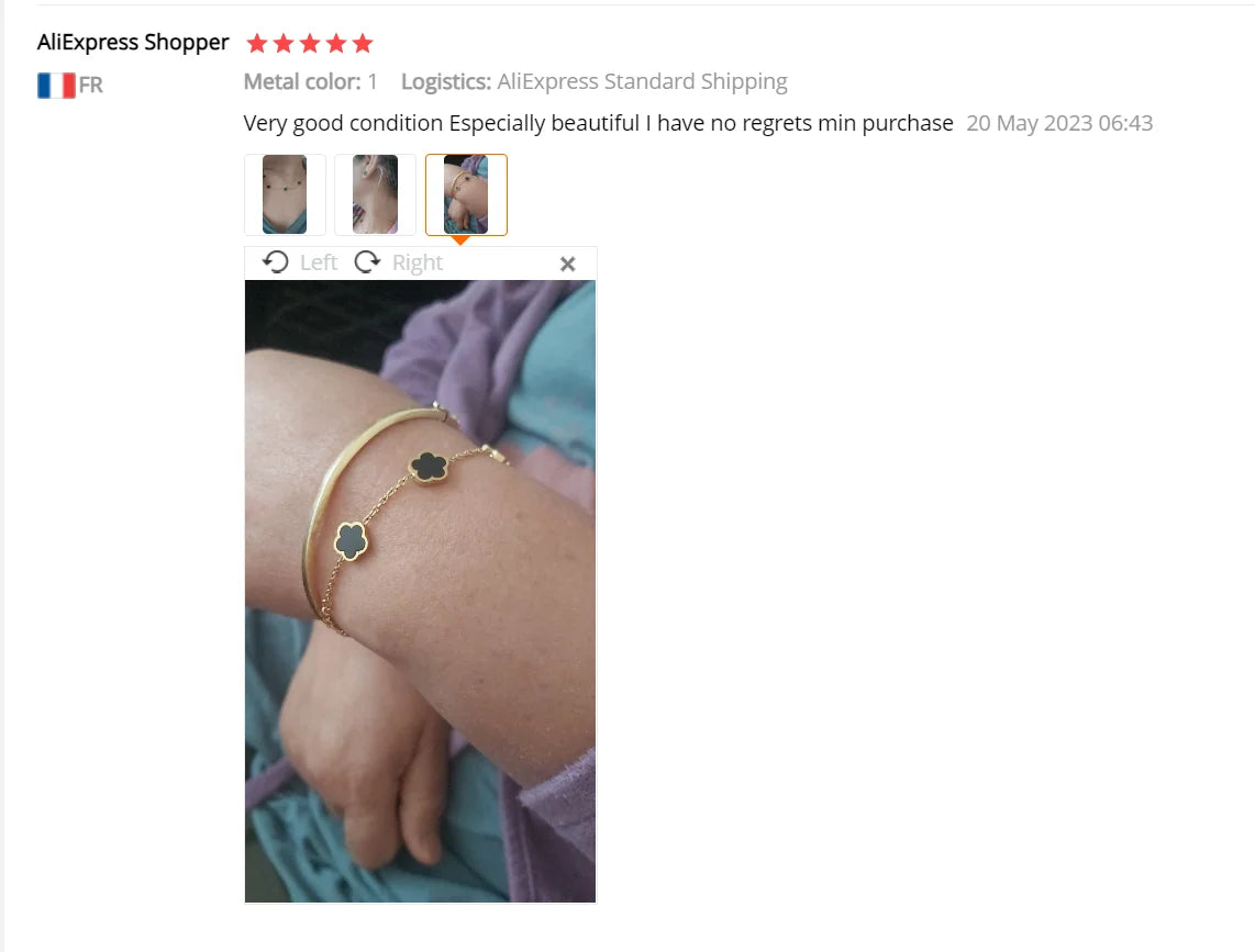 Stainless Steel Leaf Flower Jewelry Set | Non-Fading Minimalist Pendant Necklace, Earrings & Bracelet – Women’s Fashion Set