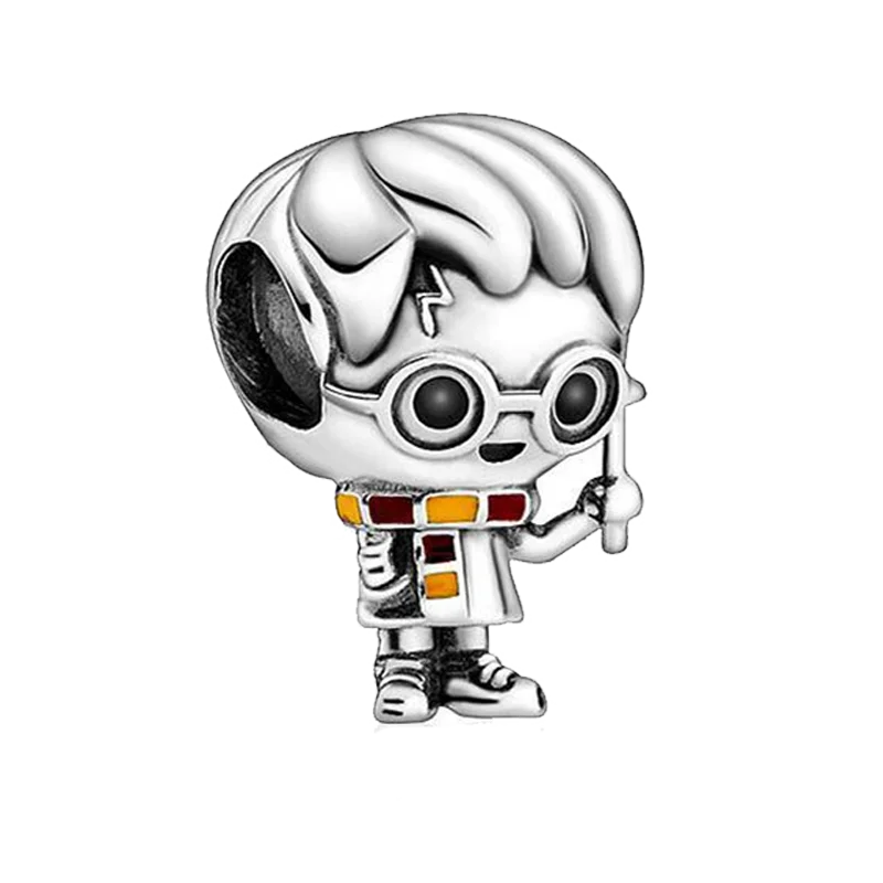 Miniso Disney 925 Sterling Silver Christmas Eve Series Charms | Poker Jack Skull Beads Fit Original Bracelet Women Jewelry Gift