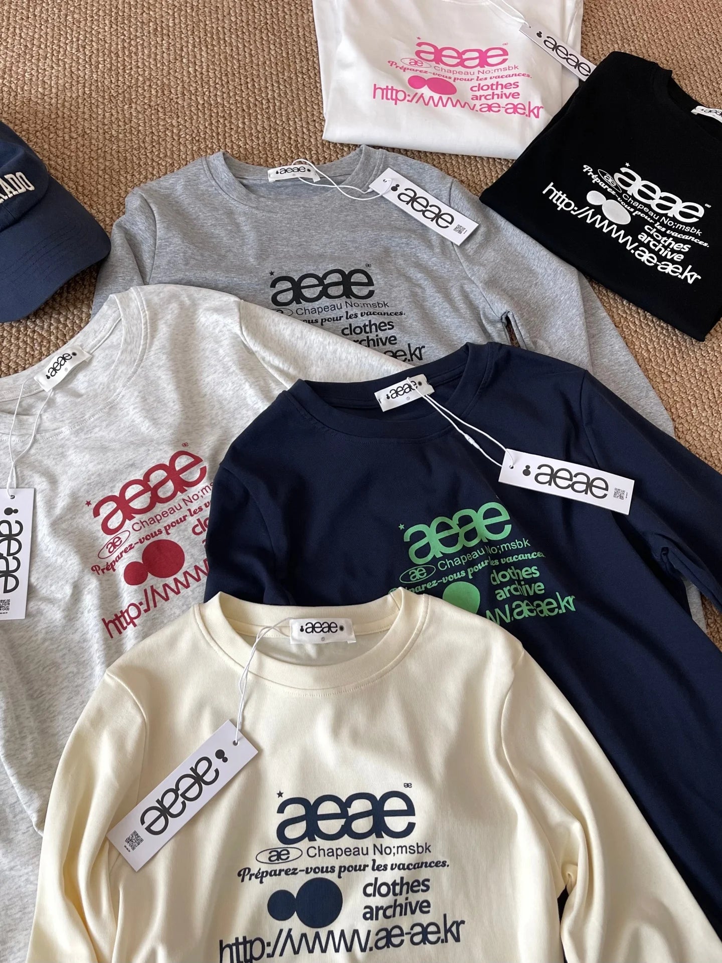 Women’s Slim Fit Round Neck Long Sleeve T-Shirt | Handmade Color Block Letter Print Base Layer Top