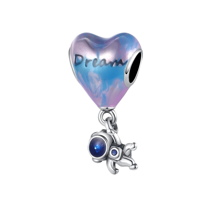 2023 New 925 Sterling Silver Earth Plane & Hot Air Balloon Travel Charms – Fits Pandora Original Bracelets DIY Jewelry