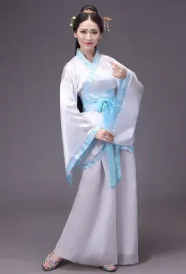 Vintage Women’s Top & Skirt 2-Piece Set – Princess Hanfu Costume Cosplay Elegant Traditional Chinese Clothing 👘✨