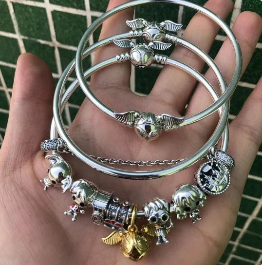 2024 Hot Sell Magician Series Pendant | 925 Sterling Silver Envelope & Owl Charm Beads for Bracelet