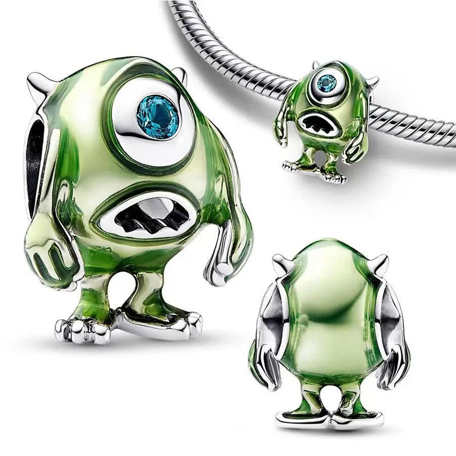 2025 100% 925 sterling silver pendant Disney Spider-Man beads Suitable for original DIY bracelet, women's fashion gift