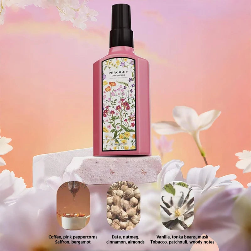 Women's Floral Perfume – Jasmine Gardenia Magnolia Eau de Toilette 50ml | Fresh Natural Long-Lasting Dreamy Floral Fragrance