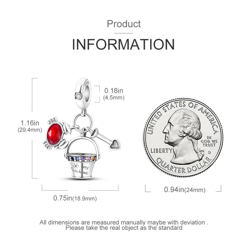 925 Sterling Silver Summer Ocean Collection Charms | Dangle Beads for Women Lover DIY Fine Jewelry Gift