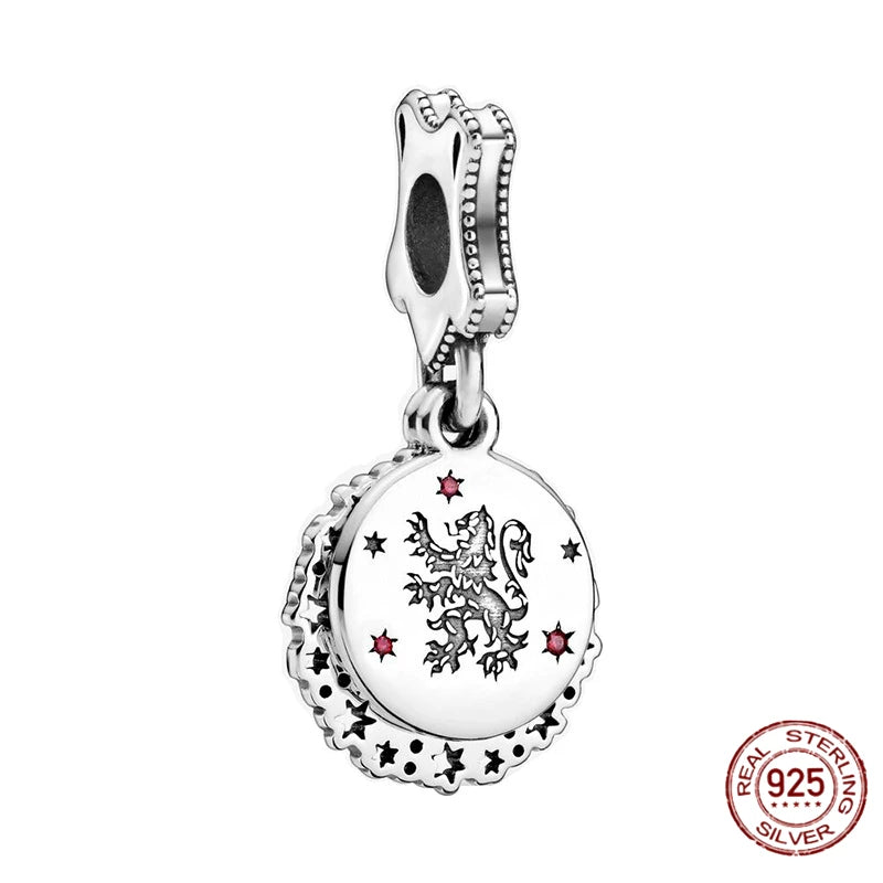 Disney Harry Potter 925 Sterling Silver Charm Bead | Fits Original Bracelet | Women’s DIY Jewelry Gift