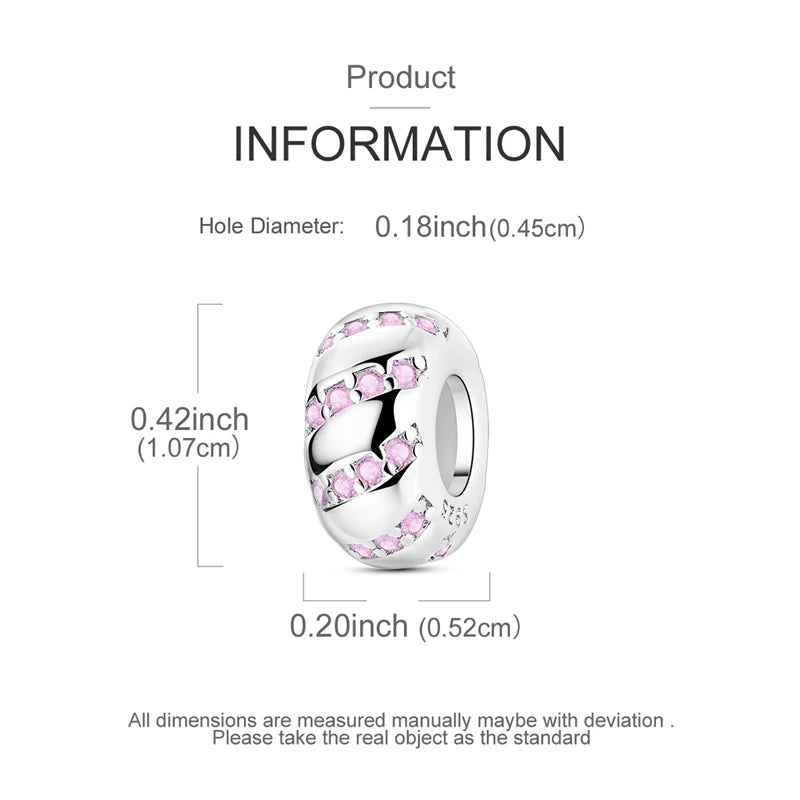 925 Sterling Silver Golden Charms Bow Cross Earth Passport Dangle | Fits Original Bracelet DIY Jewelry Gift for Women