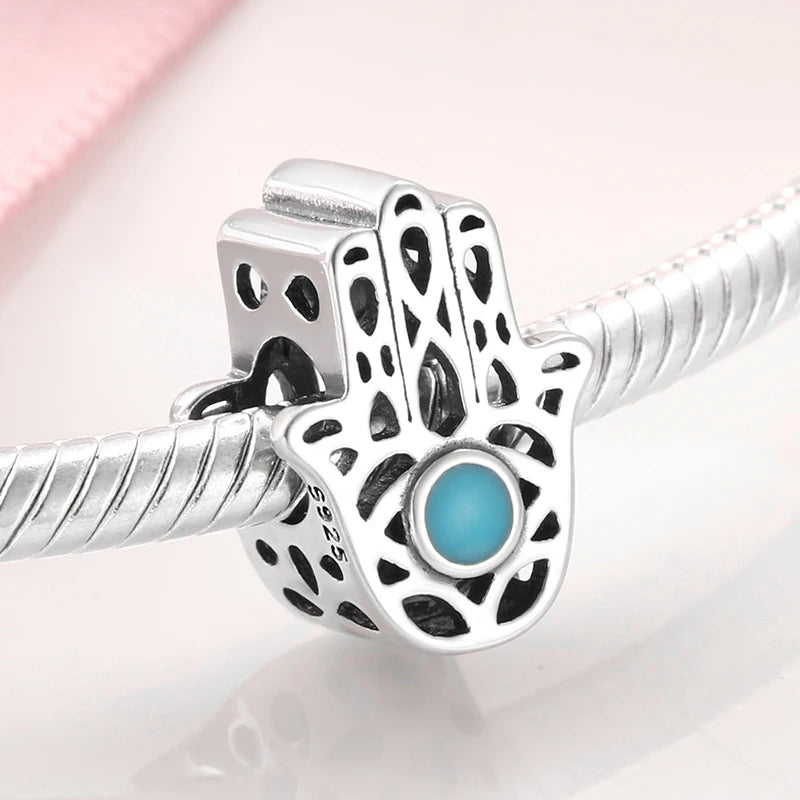 Give Birth To Life Pregnant Mother 925 Sterling Silver Charm | Pink CZ Beads Fit Original Bracelets