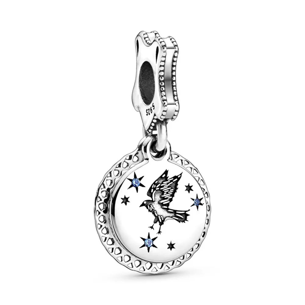 2025 925 Sterling Silver Disney Harry Potter Pendant Charm | Fits Pandora Original DIY Bracelet | Women's Fashion Jewelry Gift