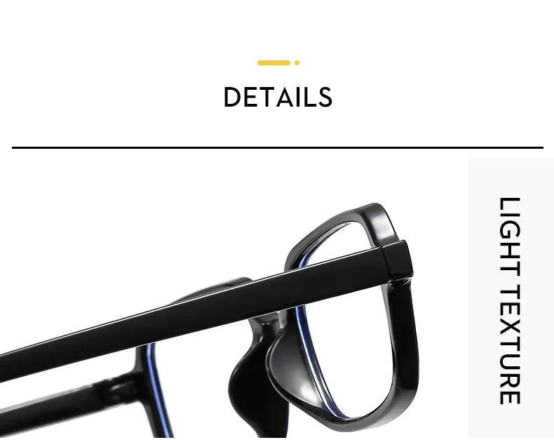 Fashion Retro Small Rectangular Frame Anti-Blue Light Glasses – Women INS Simple Commuting Computer Eyewear