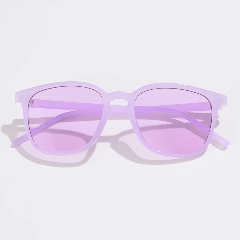 Fashion Small Square Sunglasses – Men & Women Colorful Frame Y2K Retro Gradient Sun Glasses | Hip Hop Shades UV400