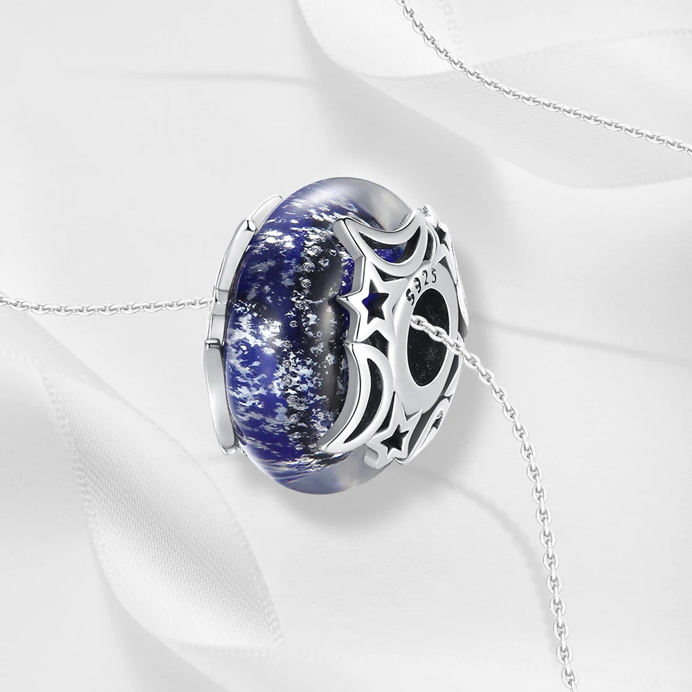 2025 New 925 Sterling Silver Colorful Murano Glass Beads | Fit Original Pandora Bracelet & Necklace DIY Jewelry