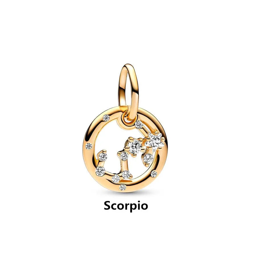 Hot Sale Gold Plated Heart & Chinese Dragon Charm Beads | Fashion Jewelry for Original Silver Bracelets