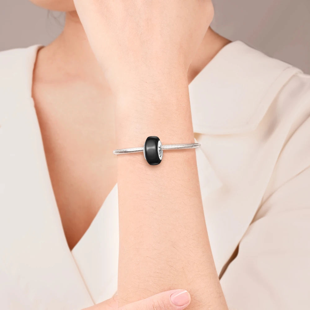 2025 New 925 Sterling Silver Colorful Murano Glass Beads | Fit Original Pandora Bracelet & Necklace DIY Jewelry