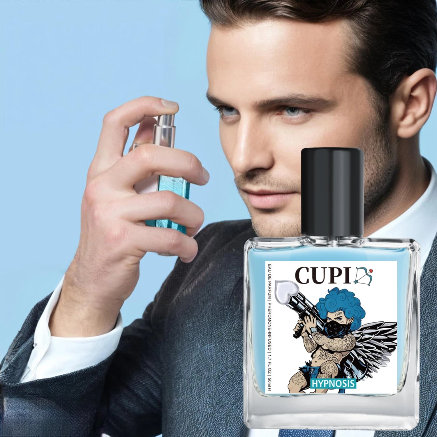 Cupid Cologne 50ml for Men – Long Lasting Pheromone Perfume | High-Quality Masculine Cologne to Attract Women & Enhance Intimacy
