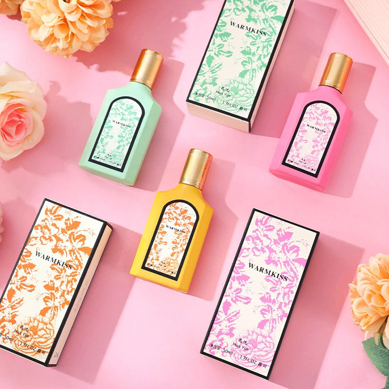 Women's Floral Perfume – Jasmine Gardenia Magnolia Eau de Toilette 50ml | Fresh Natural Long-Lasting Dreamy Floral Fragrance