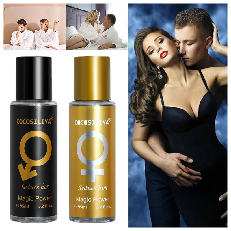 90ml Pheromone Seductive Perfume for Men – Long-Lasting Body Spray to Attract Women | Charming Flirting Dating Scent