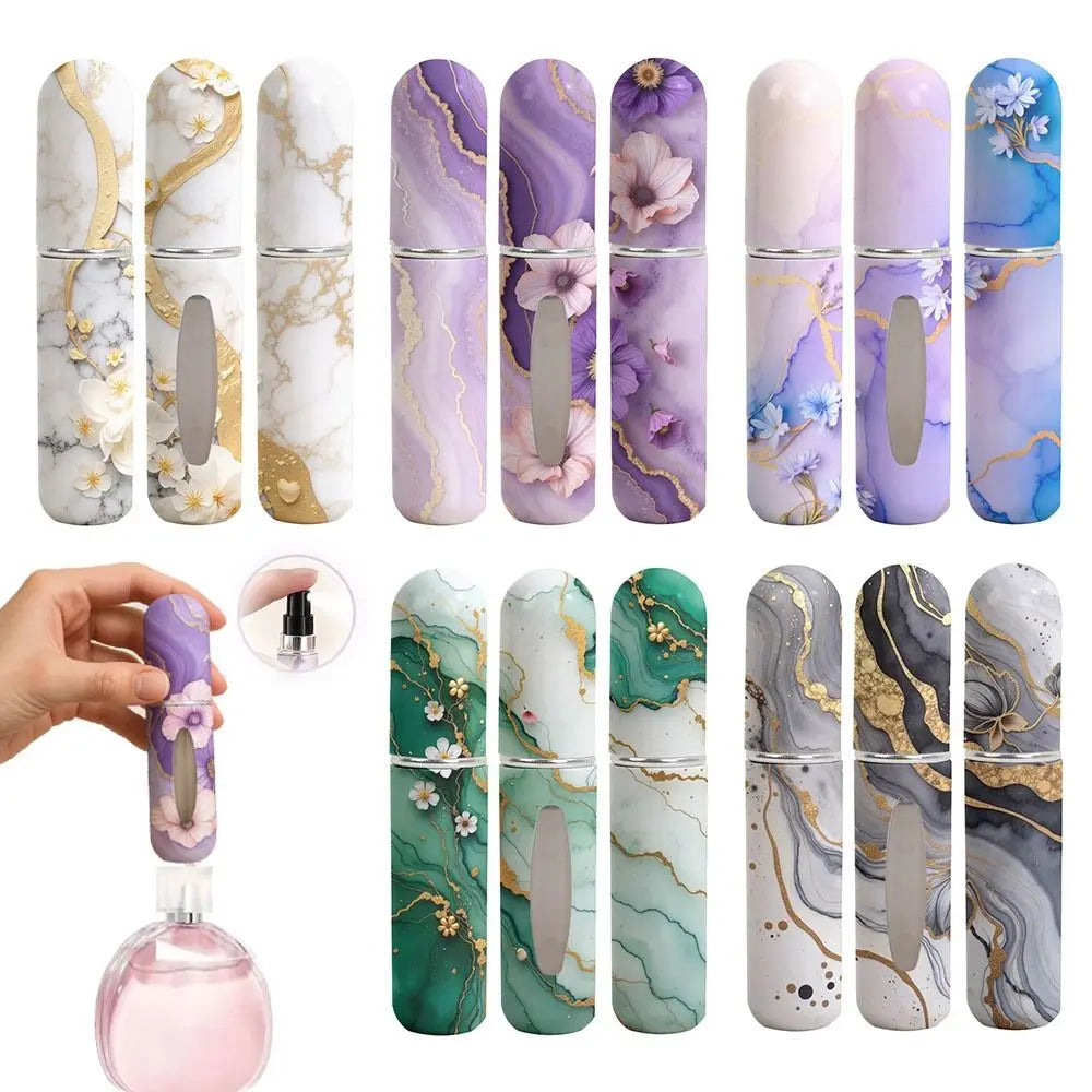 5ML Cute Mini Perfume Bottle – Refillable Leak-Proof Empty Cosmetic Container | Portable Perfume Dispensing Bottle